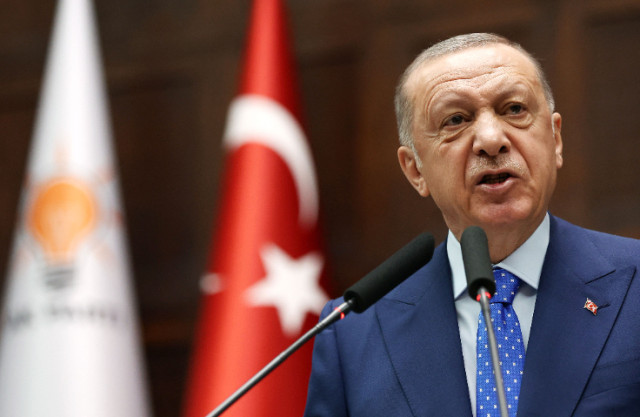 Turkish President Recep Tayyip Erdogan